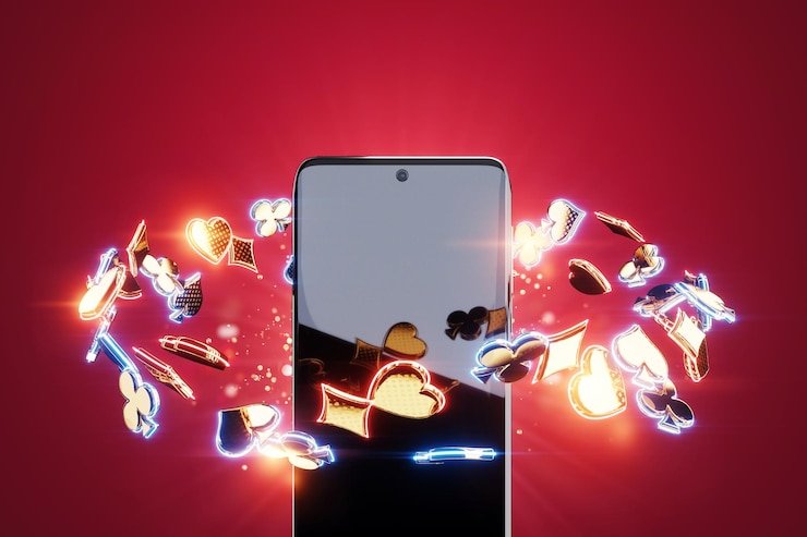 Berbagai perangkat mobile menampilkan aplikasi aaa slot di Android dan iOS